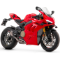 Paire de silencieux Arrow Works titane pour Ducati Panigale V4 2018-2024, Streetfighter V4 2020-2024 (pour raccords d'origine) Paire de silencieux Arrow Works titane pour Ducati Panigale V4 2018-2024, Streetfighter V4 2020-2024 (pour raccords d'origine)