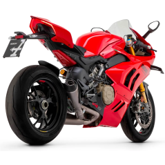 Arrow Works Titan Endtopf-Paar für Ducati Panigale V4 2018-2024, Streetfighter V4 2020-2024 (für Original-Anschlüsse) | MotoGM