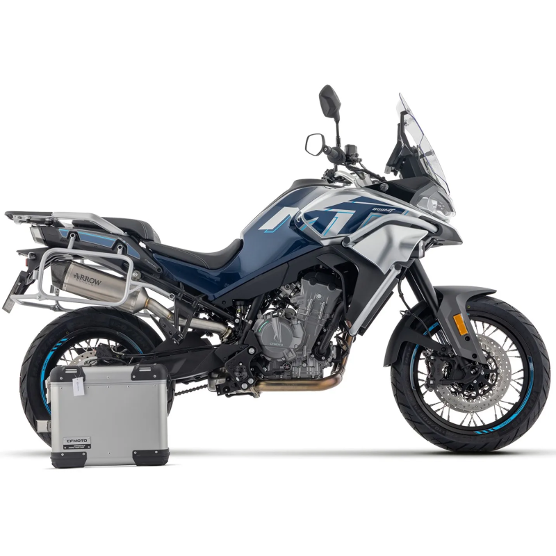Silencieux Arrow Race-Tech titane pour CF Moto MT 800 2025-2026 Silencieux Arrow Race-Tech titane pour CF Moto MT 800 2025-2026
