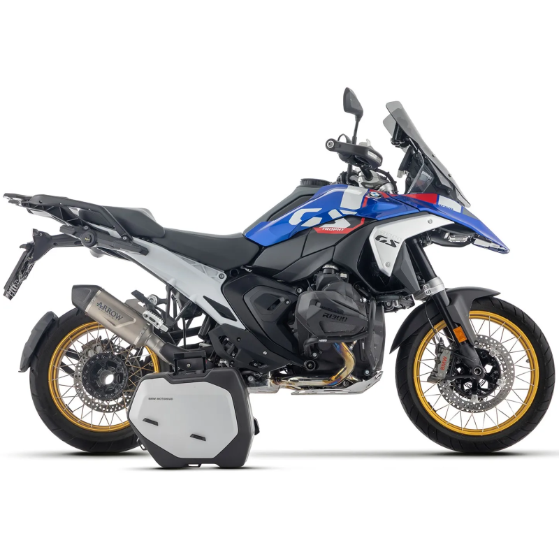 Arrow Indy Race Evo Titanium Silencer for BMW R 1300 R, R 1300 RS, R 1300 GS, R 1300 GS Adventure 2024-2026 | MotoGM