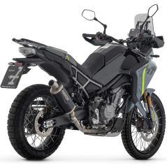 Terminale Arrow Indy Race Evo alluminio Dark per CF Moto MT 450 2025-2026