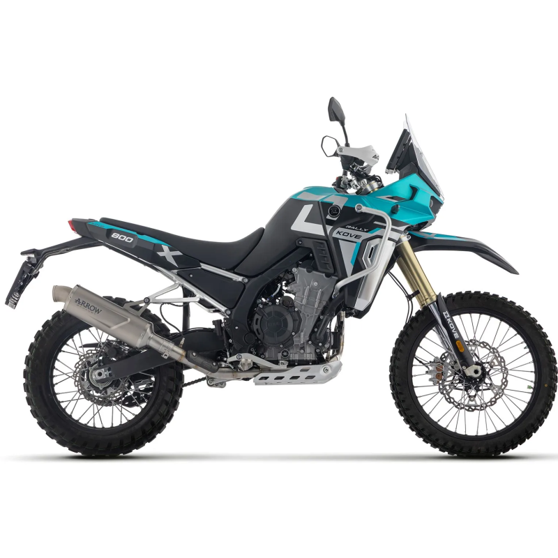Silenciador Arrow Indy Race titanio para Kove 800X PRO / 800X Rally 25-26 | MotoGM