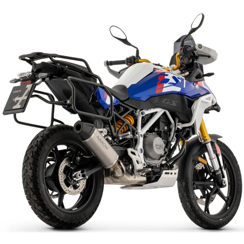 Terminale Arrow Indy Race titanio per BMW F 450 GS 2026 Terminale Arrow Indy Race titanio per BMW F 450 GS 2026