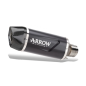 Terminale Arrow Indy Race Evo alluminio Dark per CF Moto MT 450 2024 Terminale Arrow Indy Race Evo alluminio Dark per CF Moto MT 450 2024