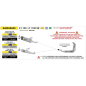 Silenciador Arrow Indy Race Evo titanio para Kawasaki Z1100 25-27