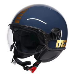 Casco Jet Momo Design FGTR Classic Flip Oro/Ottone E2206 | MotoGM