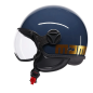 Casco Jet Momo Design FGTR Classic Flip Oro/Ottone E2206