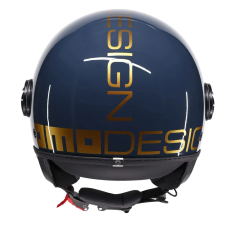 Casco Jet Momo Design FGTR Classic Flip Oro/Latón E2206 | MotoGM