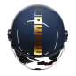 Casco Jet Momo Design FGTR Classic Flip Oro/Ottone E2206