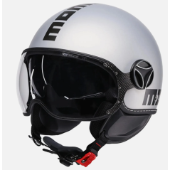 Momo Design FGTR Evo Matt Grey/Cerulean Jet Helmet E2206 | MotoGM