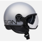 Casco Jet Momo Design FGTR Evo Gris Mate/Cerúleo E2206 Casco Jet Momo Design FGTR Evo Gris Mate/Cerúleo E2206