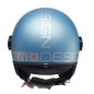 Casco Jet Momo Design FGTR Evo Azul Spring/Plata E22/06 Casco Jet Momo Design FGTR Evo Azul Spring/Plata E22/06