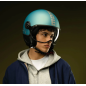 Casco Jet Momo Design FGTR Evo Blu Spring/Argento E22/06