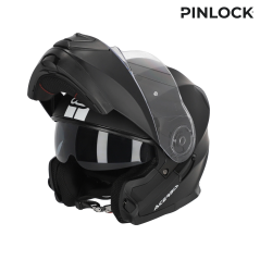 Acerbis Serel 2206 – matte black modular helmet | MotoGM