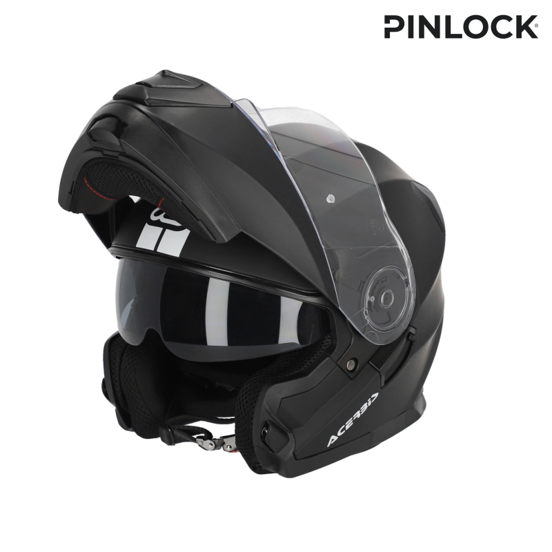 Acerbis Serel 2206 – Klapphelm mattschwarz | MotoGM
