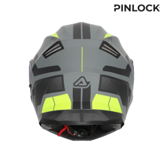 Acerbis Serel 2 2206 – Klapphelm schwarz grau gelb fluo | MotoGM