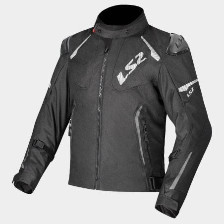 Giacca moto uomo LS2 Zoom impermeabile nera