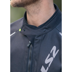 Veste moto homme LS2 Zoom imperméable noire