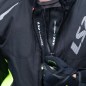 Veste moto homme LS2 Zoom imperméable noire Veste moto homme LS2 Zoom imperméable noire