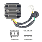 Régulateur de charge HYP pour Honda SH 125/150 2005-2013 Régulateur de charge HYP pour Honda SH 125/150 2005-2013
