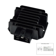 HYP Voltage Regulator for Yamaha Tricity 125-150-300, XMAX 300 17-22, N-MAX 125