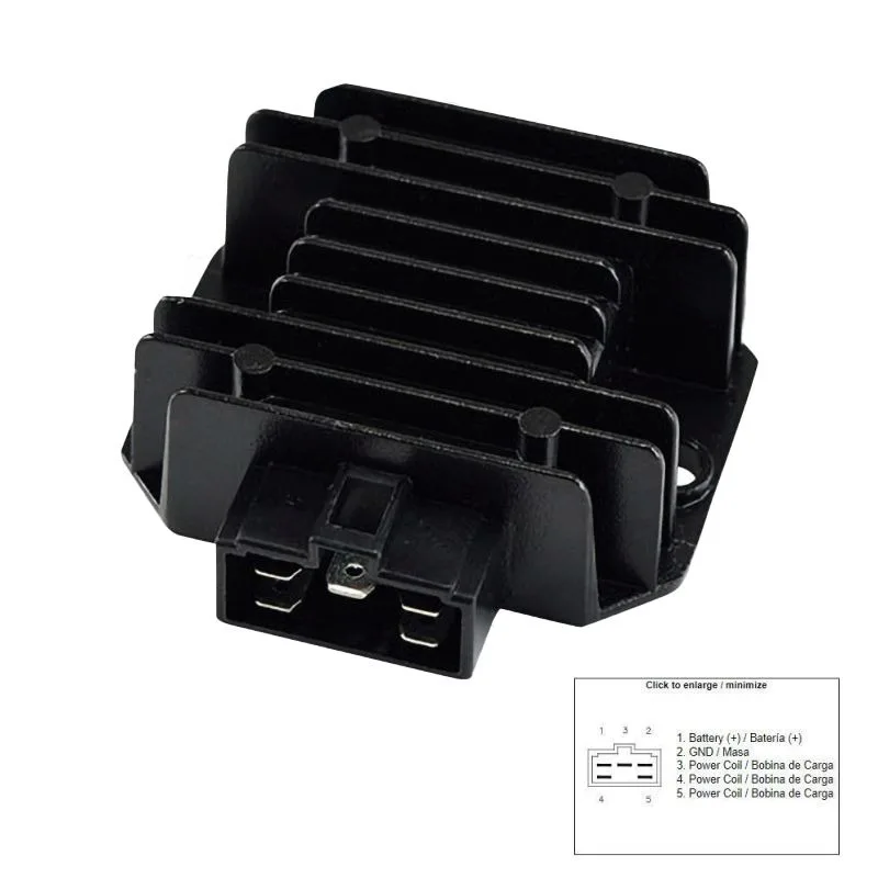 Regolatore di carica HYP per Yamaha Tricity 125-150-300, XMAX 300 17-22, N-MAX 125