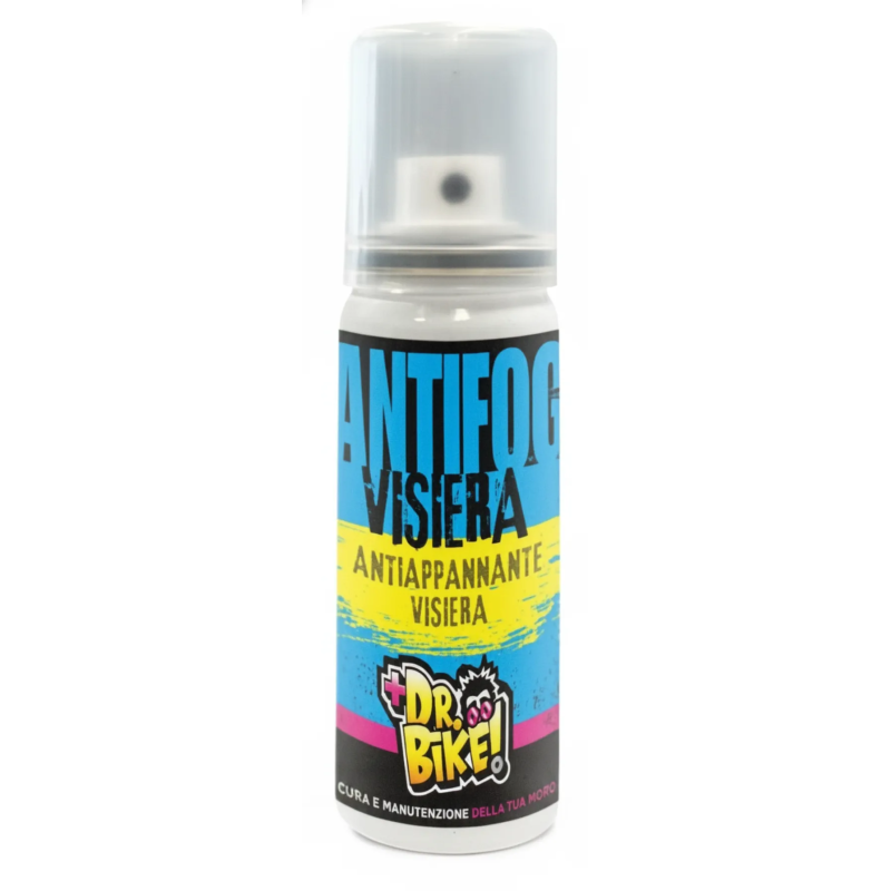 Antifog Spray for motorcycle helmet visors Dr.Bike