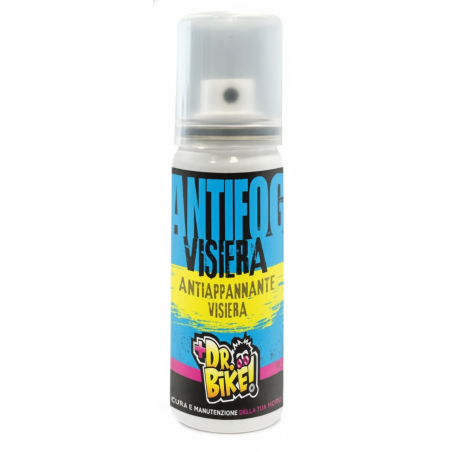 Antifog Spray for motorcycle helmet visors Dr.Bike