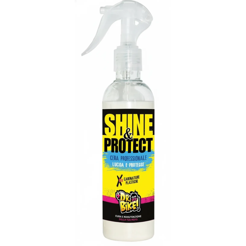 Spray cera Shine e Protect per moto e scooter Dr.Bike