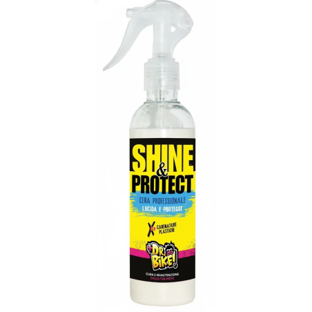 Spray cera Shine y Protect para motos y scooters Dr.Bike