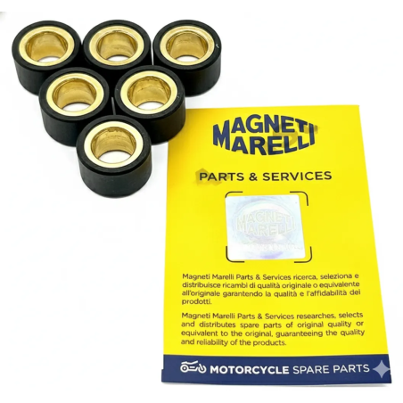 Galets de variateur Magneti Marelli 20X12 13 grammes 6 galets pour Yamaha Majesty 125, N-MAX 125 / 155, xCenter 125