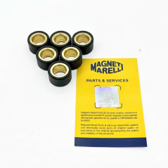 Kit de rodillos de variador Magneti Marelli 19x17mm 8,5g para Piaggio 125 Vespa LX/LXV/S/Liberty/Medley/Sportcity One/Scarabeo L