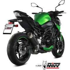 Silencieux Mivv GP Pro noir Kawasaki Z900 2020-2024