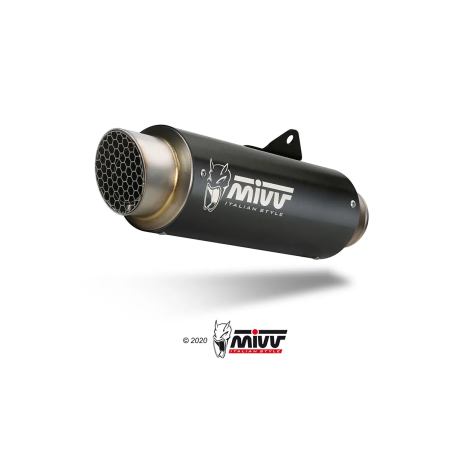 Mivv GP Pro Slip-on Schalldämpfer schwarz Kawasaki Z900 2025-2027