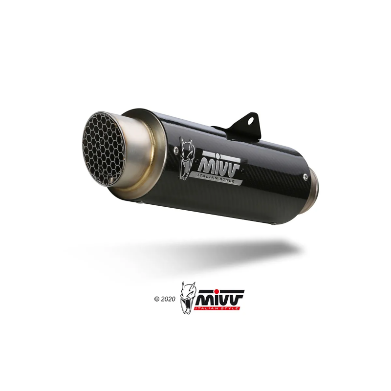 Silenziatore Mivv GP Pro carbonio Kawasaki Z900 2020-2024 Silenziatore Mivv GP Pro carbonio Kawasaki Z900 2020-2024