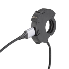 Presa USB e USB-C da manubrio Givi S120 con cablaggio