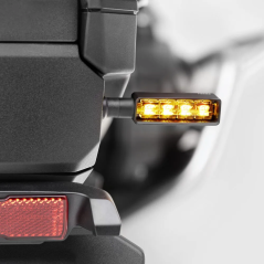 Pareja de intermitentes LED multifunción Rizoma Layer 3 TS145B negros