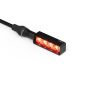 Coppia frecce LED multifunzione Rizoma Layer 3 TS145B nere
