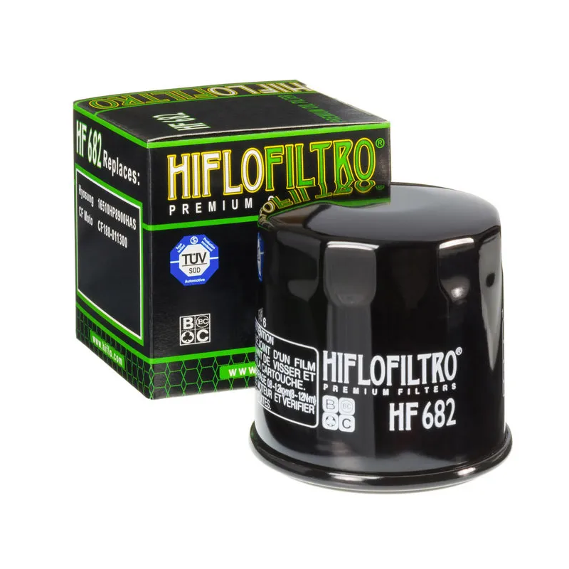 Hiflo HF682 Ölfilter für Benelli TRK 702, CF Moto 450-500-650, Voge Valico 500-525, Morini X-Cape Hiflo HF682 Ölfilter für Benelli TRK 702, CF Moto 450-500-650, Voge Valico 500-525, Morini X-Cape