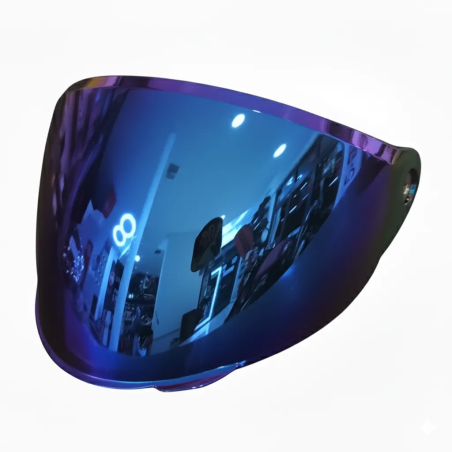 Visiera iridium blu originale LS2 per casco Airflow II OF616