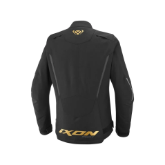 Ixon Striker 2 Lady Damen-Motorradjacke schwarz-gold CE AA wasserdicht
