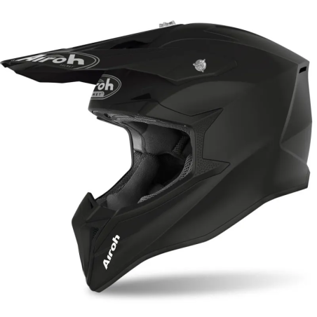 Casque cross Airoh Wraaap noir mat ECE 22.06