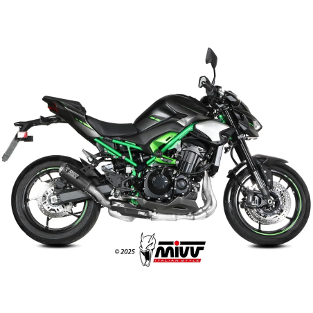 Silenziatore Mivv MK3 carbonio omologato Euro5+ Kawasaki Z900 2025-2027