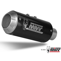Mivv MK3 Carbon Silencer Euro5+ Approved Kawasaki Z900 2025-2027