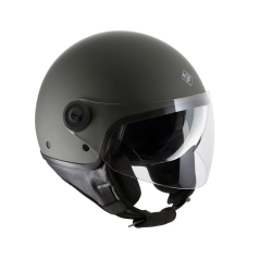 Tucano Urbano El'Mettin 6.0 Demi-Jet Helmet Matt Anthracite Grey ECE 22.06