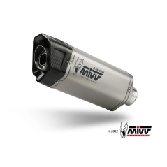 Silencieux Mivv SR-1 titane homologué BMW R 1300 GS et R 1300 GS Adventure 2024-2026