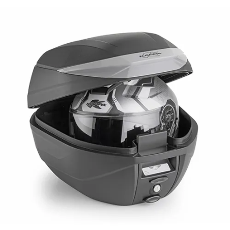Top case Kappa K3000 Monolock 30 litres noir avec insert gris