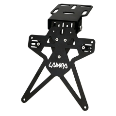 Portatarga universale regolabile Lampa Aero-X Evo 3 per moto