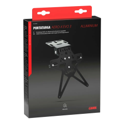 Lampa Aero-X Evo 3 verstellbarer Universal-Kennzeichenhalter für Motorrad