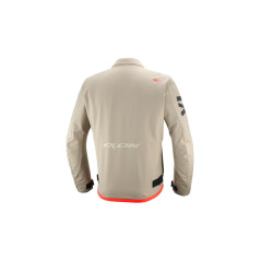 Giacca moto Ixon Combat sabbia, retro